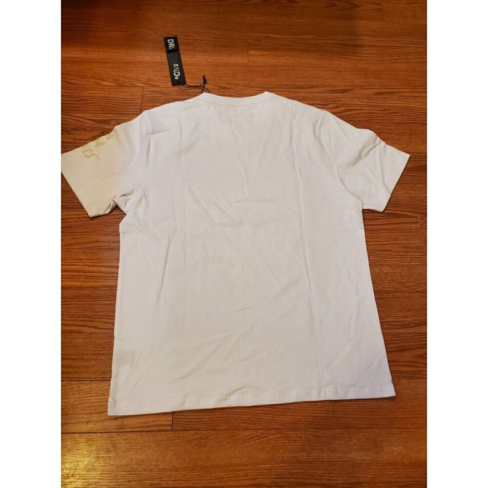 Dreamland Graphic Tee‎ T-shirt Men's Size X-Large White Wolves Streetwear NWT - Picture 7 of 7